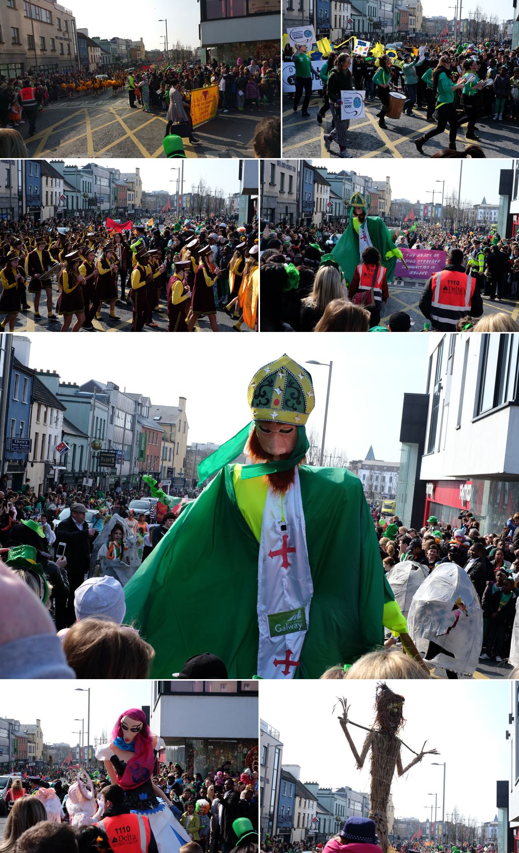 St. Patrick's Day Parade in Galway, Ireland