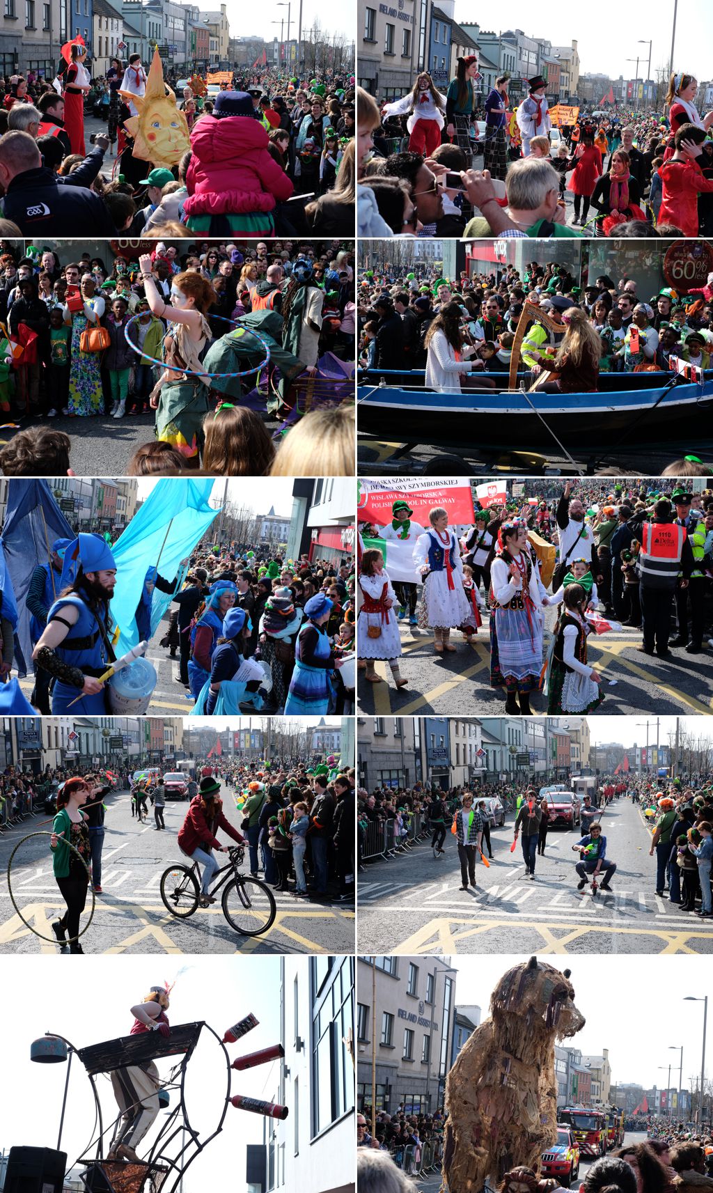 St. Patrick's Day Parade in Galway, Ireland